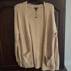Express Soft Beige Cardigan